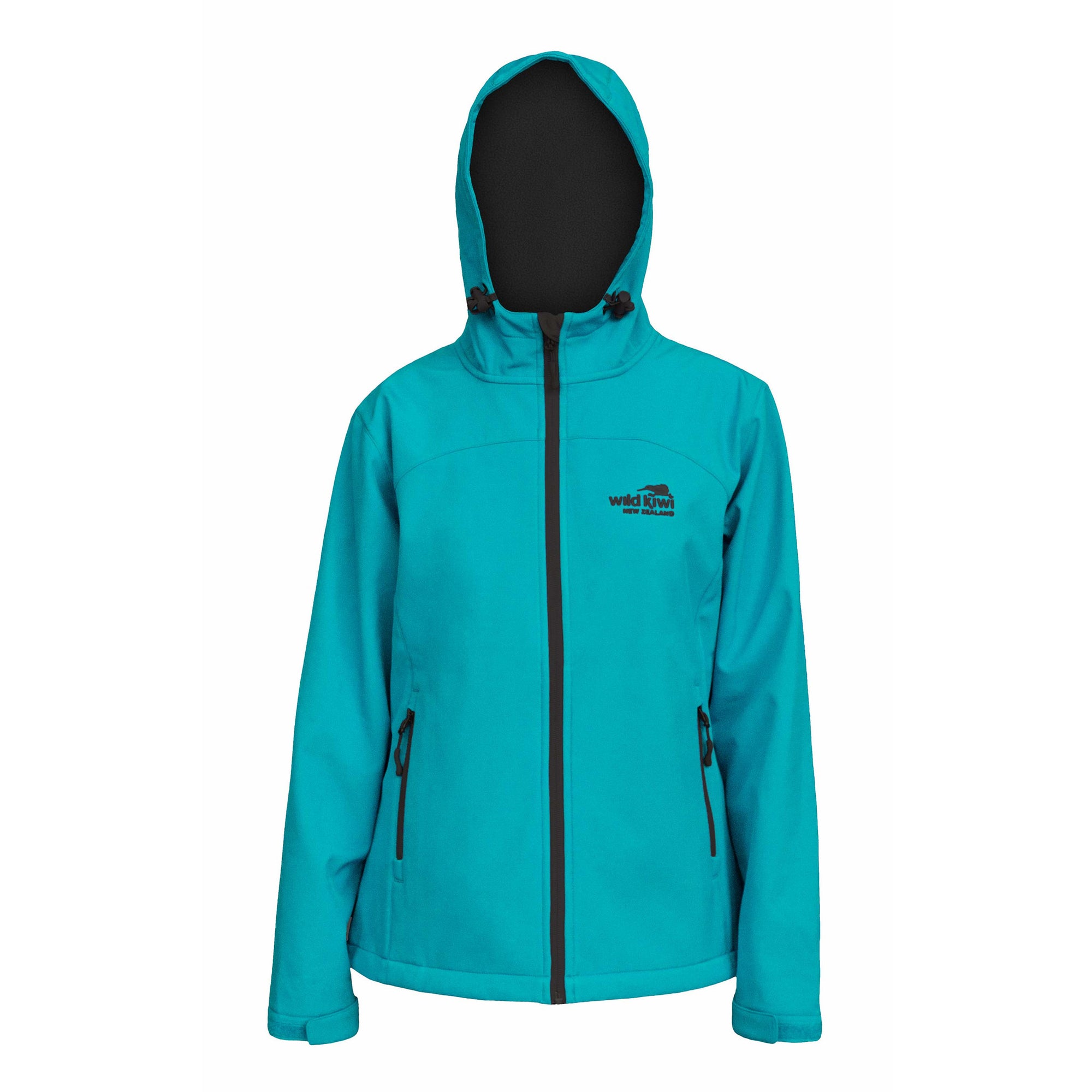 Womens Soft Shell Jacket-Wild Kiwi-Water Resistant and Windproof