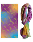 Wild Kiwi Scarf-Ferns-Lightweight and warm