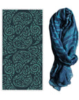 Wild Kiwi Scarf-Kowhaiwhai-Lightweight and warm