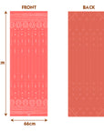 TRIBAL EARTH Yoga Towel non slip. Plus free gym towel.