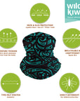 Wild Kiwi Multi Scarf provides sun, dust and wind protection