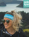 Wild Kiwi Multi Scarf provides sun, dust and wind protection