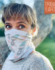 Tribal Earth Multi Scarf provides sun, dust and wind protection