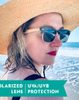 Wild Kiwi Bamboo Polarised Sunglasses for Men and Women