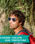 Wild Kiwi Wood Polarised Sunglasses for men and women