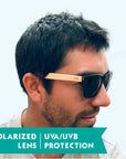 Wild Kiwi Bamboo Polarised Sunglasses for Men and Women