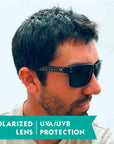 Wild Kiwi Wood Polarised Sunglasses for men and women