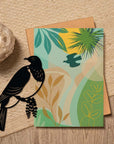 Kereru Metal art gift card NZ inspired