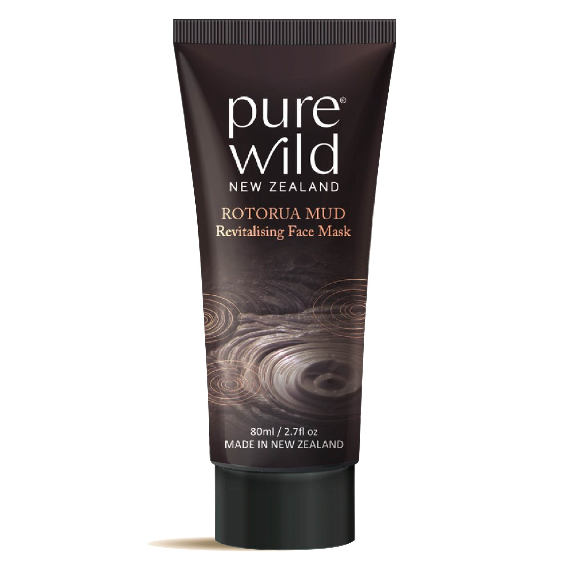 Pure Wild Rotorua Mud Face Mask. Made in New Zealand