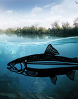Trout Metal art gift card NZ inspired