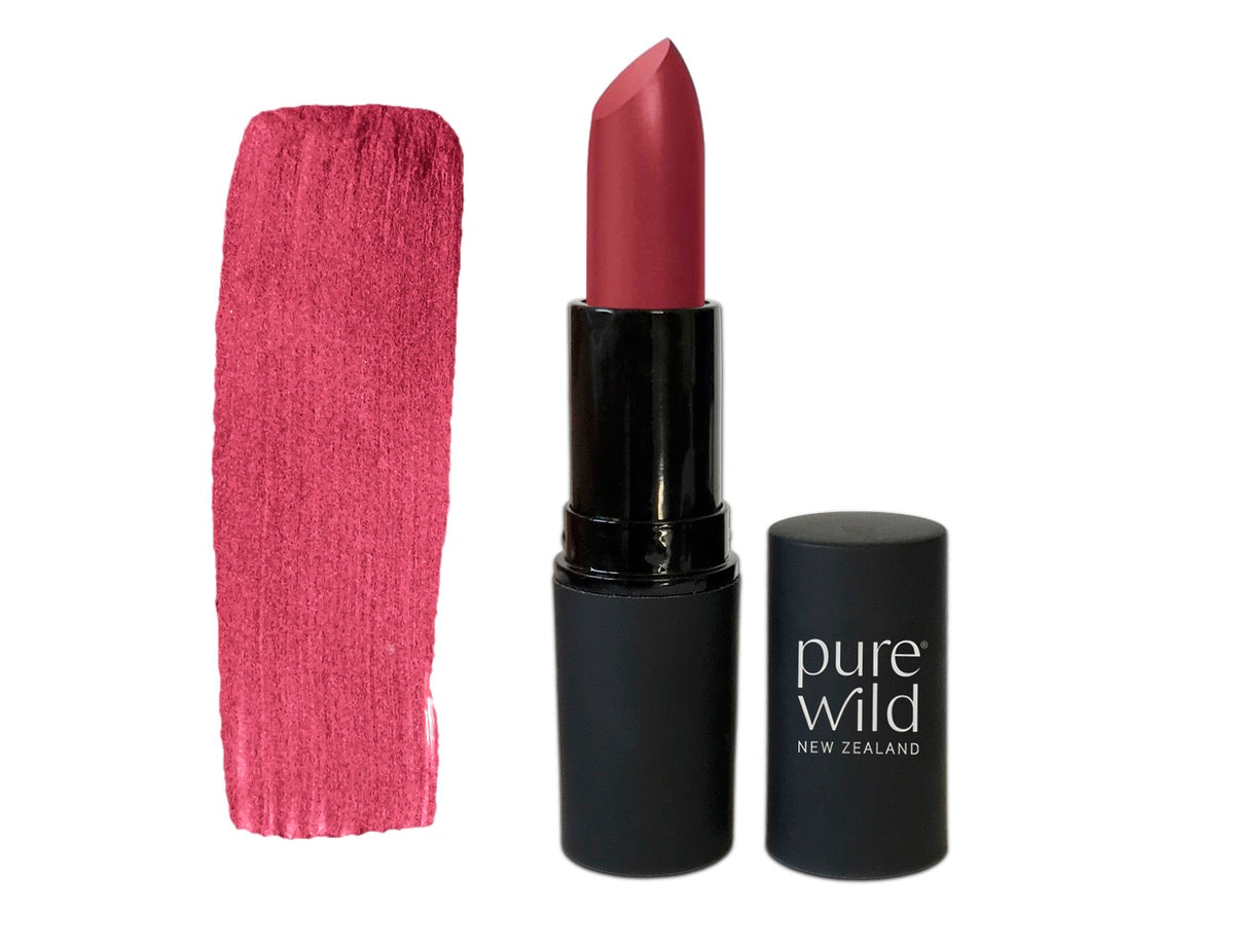 Pure Wild Lipstick.Made in New Zealand from natural plant extracts.