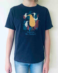 Childrens New Zealand T Shirt-Kiwi-100% Cotton