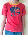 Childrens New Zealand T Shirt-Kiwi-100% Cotton