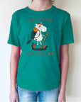 Childrens New Zealand T Shirt-Born To Explore-100% Cotton
