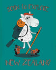 Childrens New Zealand T Shirt-Born To Explore-100% Cotton