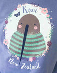 Childrens New Zealand T Shirt-Kiwi-100% Cotton