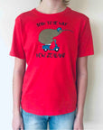 Childrens New Zealand T Shirt-Born to be Wild-100% Cotton