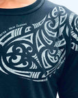 Mens Maori T Shirt-Shoulder Tattoo-100% Cotton