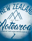 Mens New Zealand T Shirt-New Zealand Aotearoa-100% Cotton