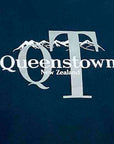 Mens New Zealand T Shirt-Queenstown-!00% Cotton