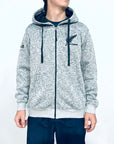 Mens New Zealand Hoodie-Silver Fern