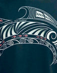 Mens New Zealand T Shirt-Mako Shark-100% Cotton