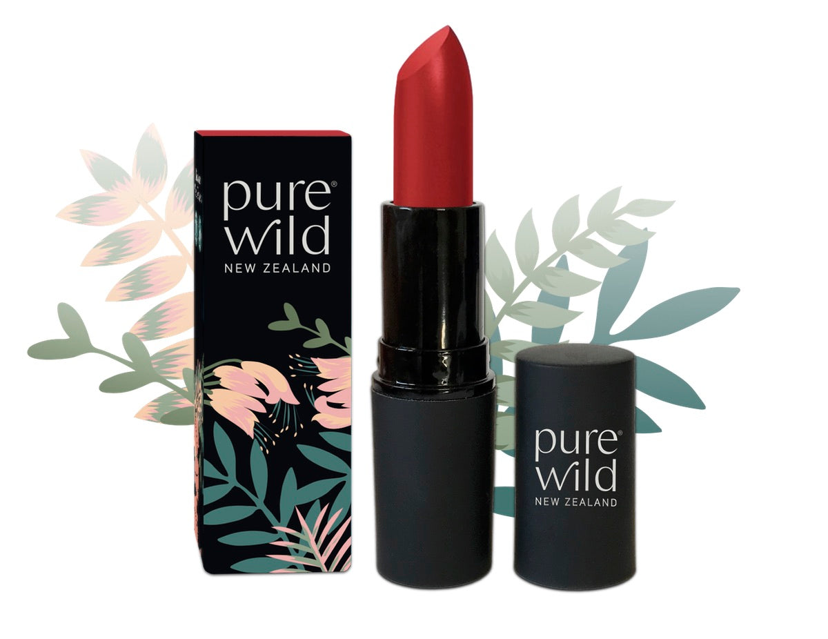Pure Wild Lipstick.Made in New Zealand from natural plant extracts.