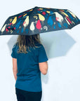 Retractable Umbrella- Wild Kiwi-Ideal for travel