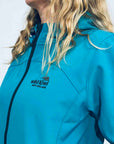 Womens Soft Shell Jacket-Wild Kiwi-Water Resistant and Windproof