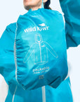 Womens Rain Jacket-Wild Kiwi-Water Resistant and Windproof