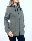 Womens Fleece Hoodie- Wild Kiwi