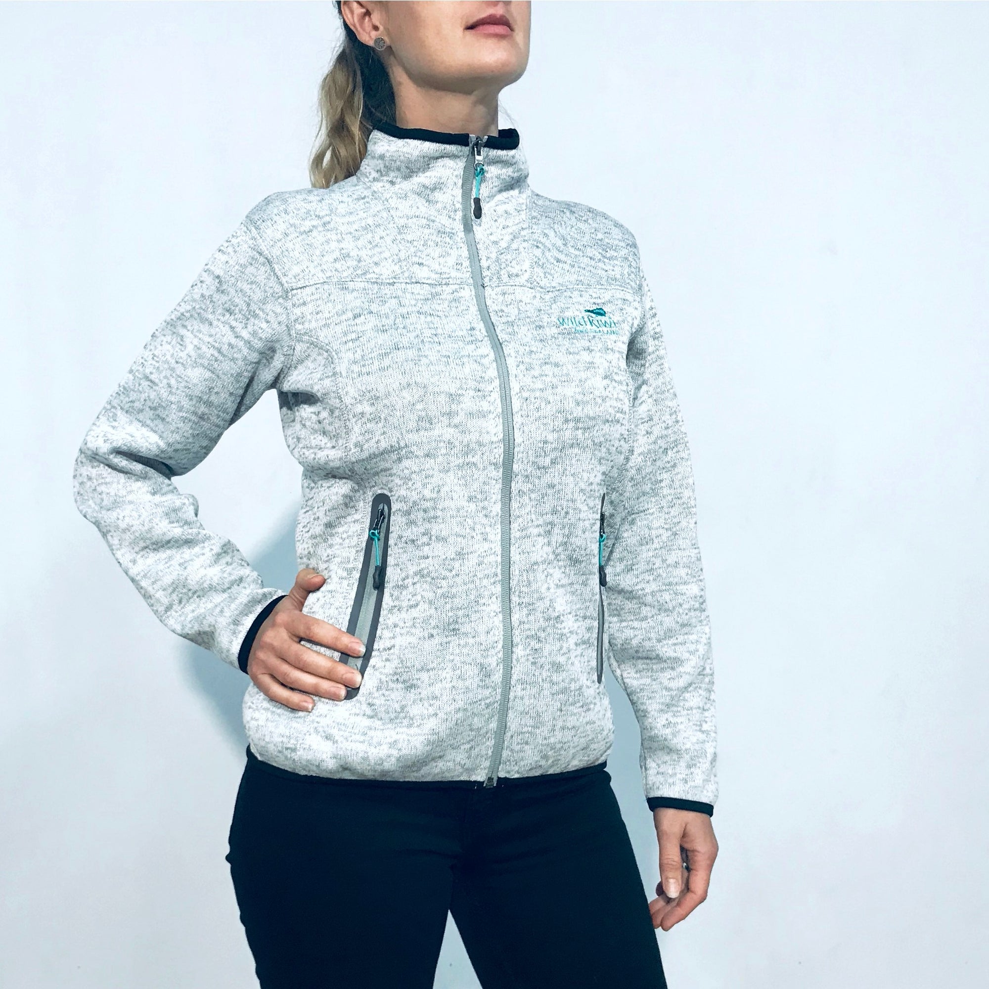 Womens Fleece Jacket-Wild Kiwi-Ideal for warmth and comfort