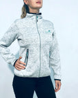 Womens Fleece Jacket-Wild Kiwi-Ideal for warmth and comfort