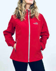 Womens Soft Shell Jacket-Wild Kiwi-Water Resistant and Windproof