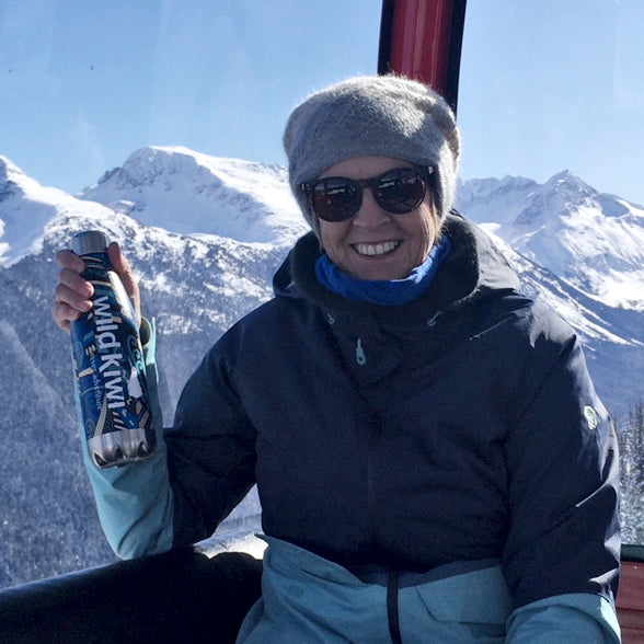 Wild Kiwi on the slopes in Canada!