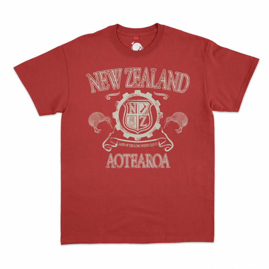 Mens New Zealand T Shirt - New Zealand Aotearoa