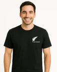 Mens New Zealand T Shirt - Silver Fern
