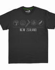 Mens New Zealand T Shirt - New Zealand Icons