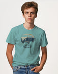 Mens New Zealand T Shirt - Kombi Van