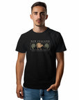 Mens New Zealand T Shirt - Kiwi and Koru