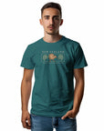 Mens New Zealand T Shirt - Kiwi and Koru