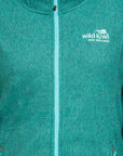 Womens Micro Fleece Hoodie - Wild Kiwi