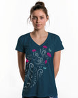 Womens New Zealand T Shirt - Pohutukawa