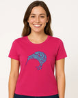 Womens New Zealand T Shirt - Kiwi