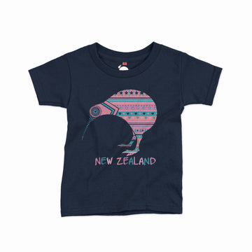 Childrens New Zealand T Shirt - Kiwi