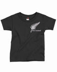 Childrens New Zealand T Shirt - Silver Fern