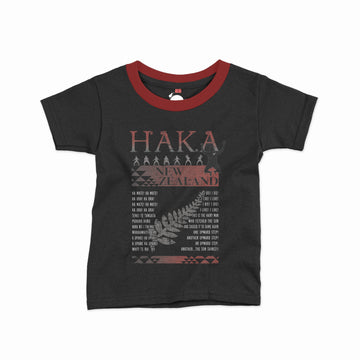 Childrens Maori T Shirt - Haka