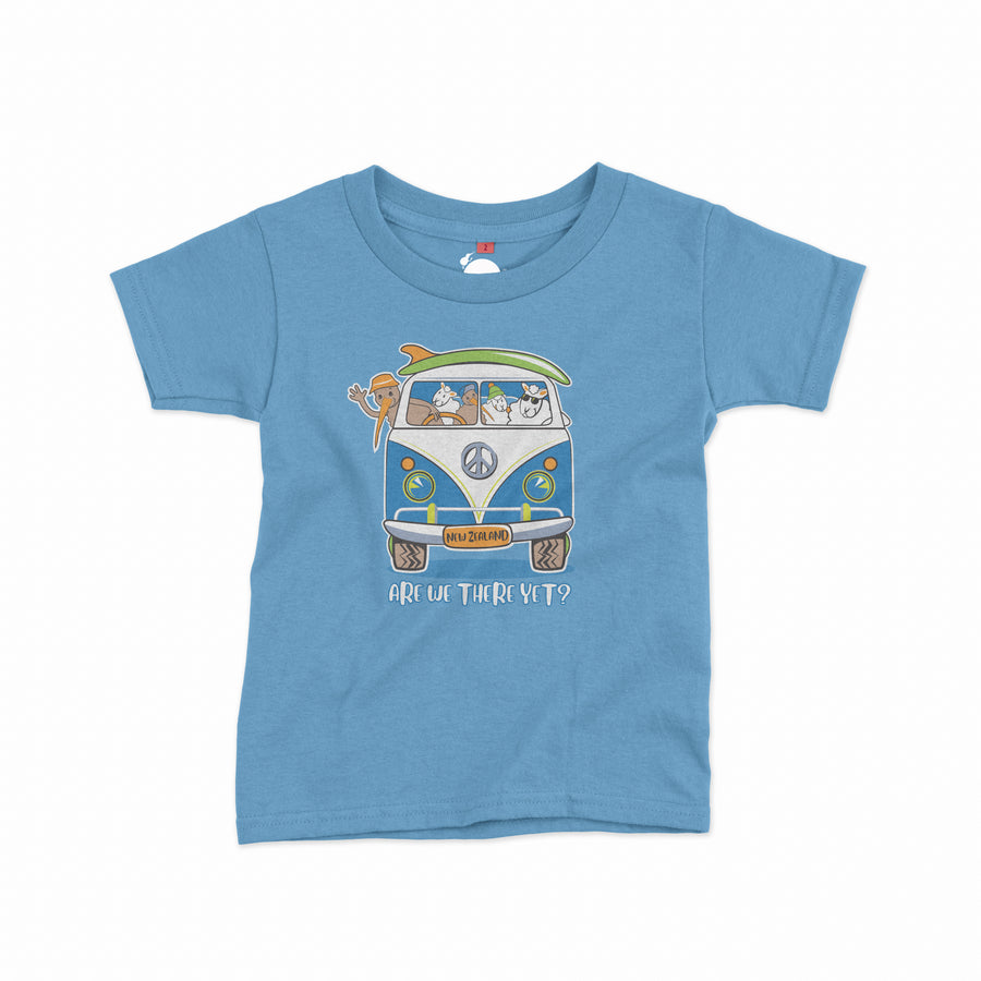 Childrens New Zealand T Shirt - Born to Explore