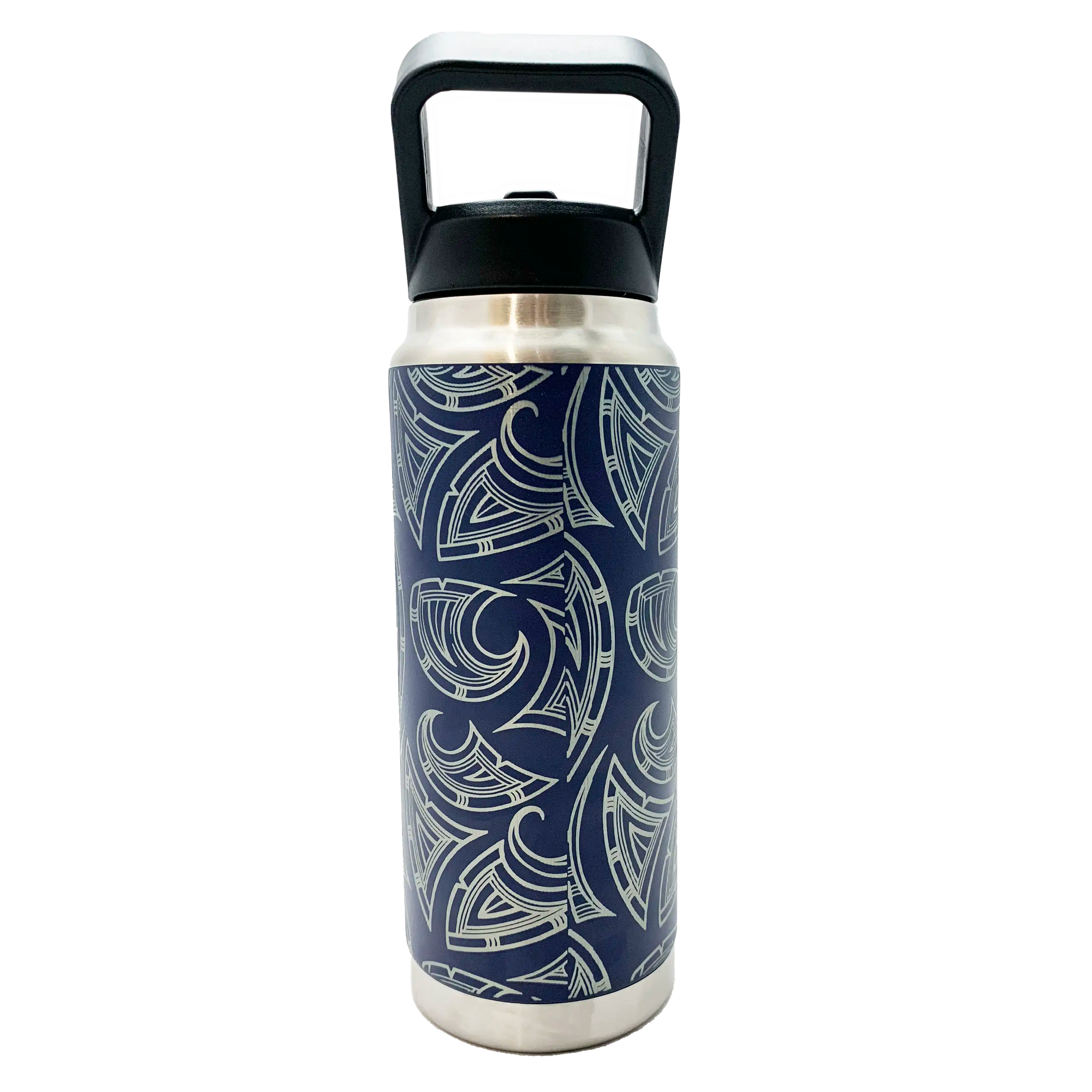 Insulated Drink Bottle with Handle &amp; Straw - Wild Kiwi (Copy)