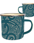 Wild Kiwi Stainless Steel Mug - Kowhaiwhai